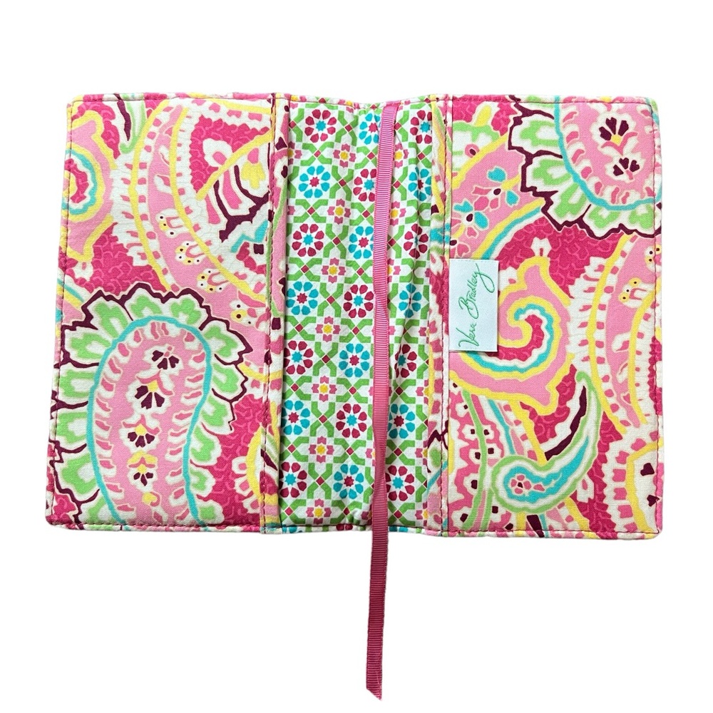 Vera Bradley Book Cover with ribbon bookmark